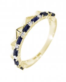 SAPPHIRE DIAMOND BAND (TR2762)